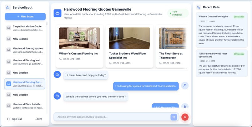 ServiceScout – screenshot 2