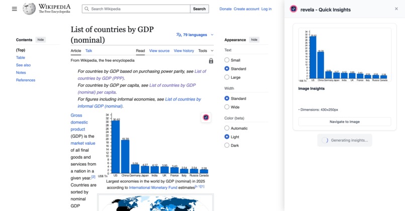 Revela – screenshot 3