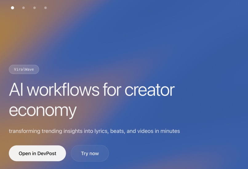 ViralWave.ai – screenshot 1