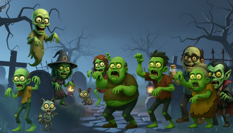 Do The Zombie Hop!  – screenshot 2