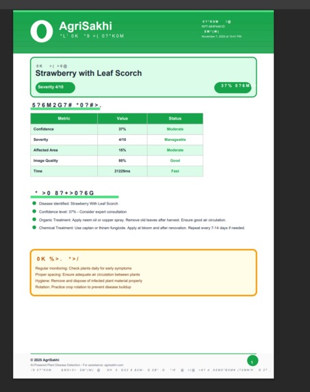AgriSakhi – screenshot 1