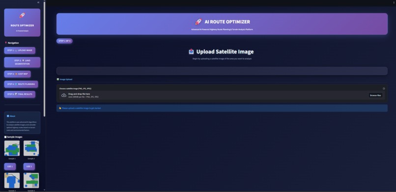 Route optimatization  – screenshot 1