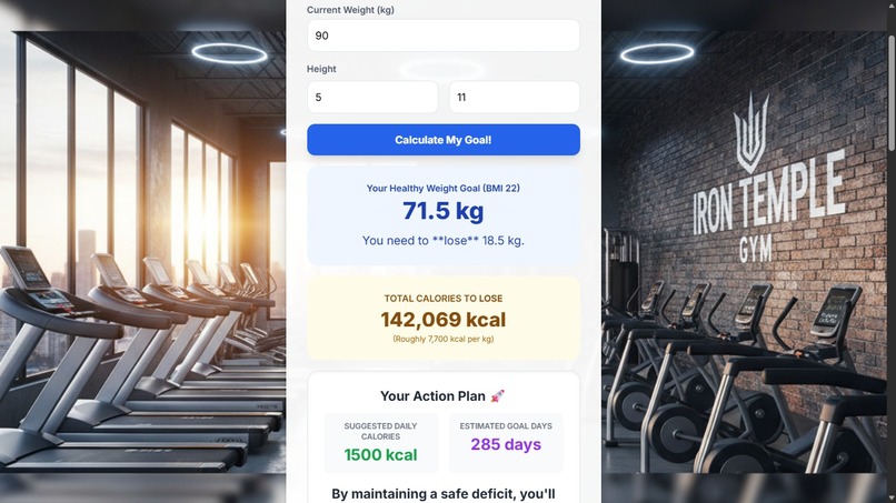 BodyGoal Tracker – screenshot 2