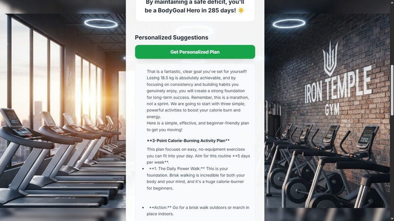 BodyGoal Tracker – screenshot 3