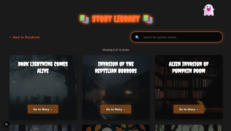 Spooky Storybook – screenshot 2
