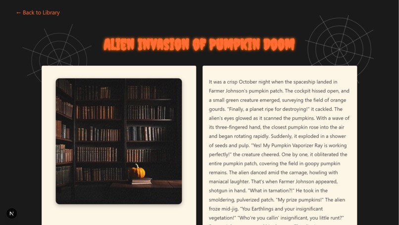 Spooky Storybook – screenshot 3