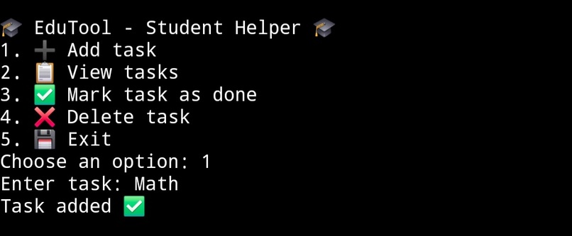 EduTool  – screenshot 3