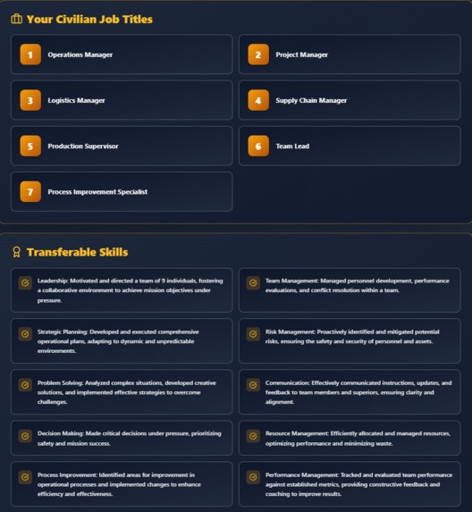 Milspec-translator – screenshot 3
