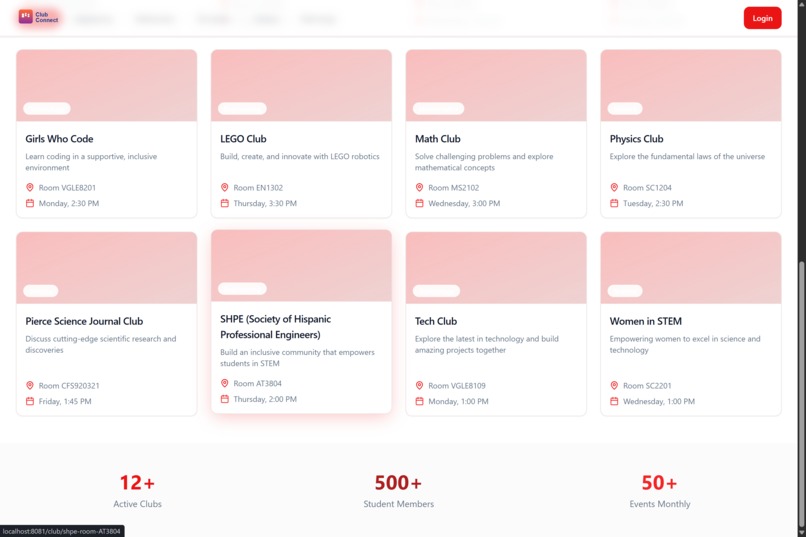 ClubConnect – screenshot 2