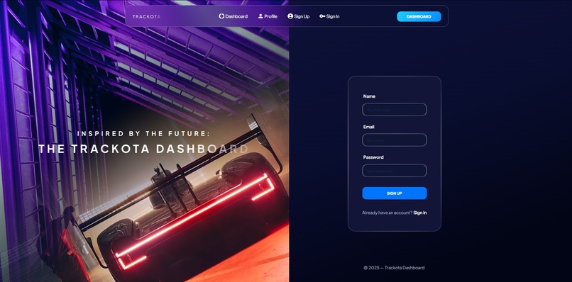 Trackota – screenshot 1