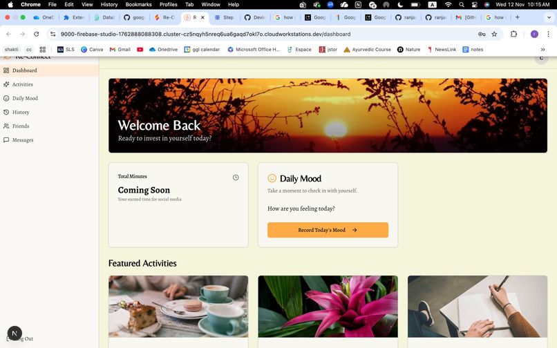 Re-connect: Revolutionise your relationship with technology – screenshot 1
