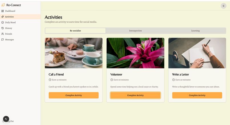Re-connect: Revolutionise your relationship with technology – screenshot 3
