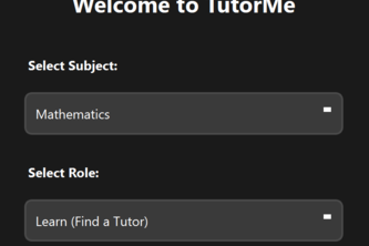 Tutor Me