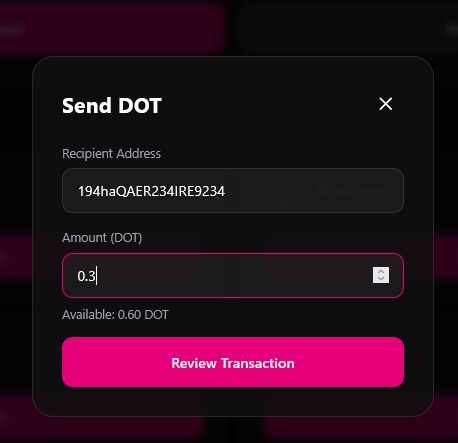 NoKey Wallet – screenshot 4