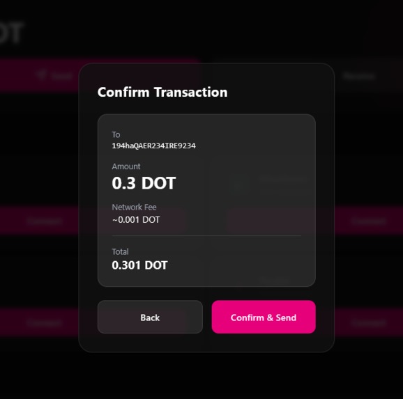 NoKey Wallet – screenshot 5
