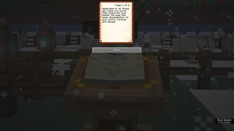 minecraft goat horn particle accelerator  – screenshot 3