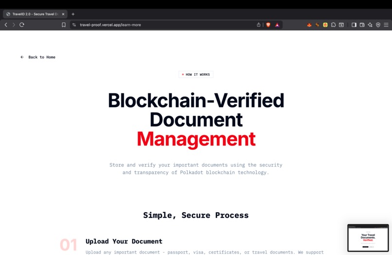TravelID 2.0 - Secure Travel Document Verification – screenshot 3