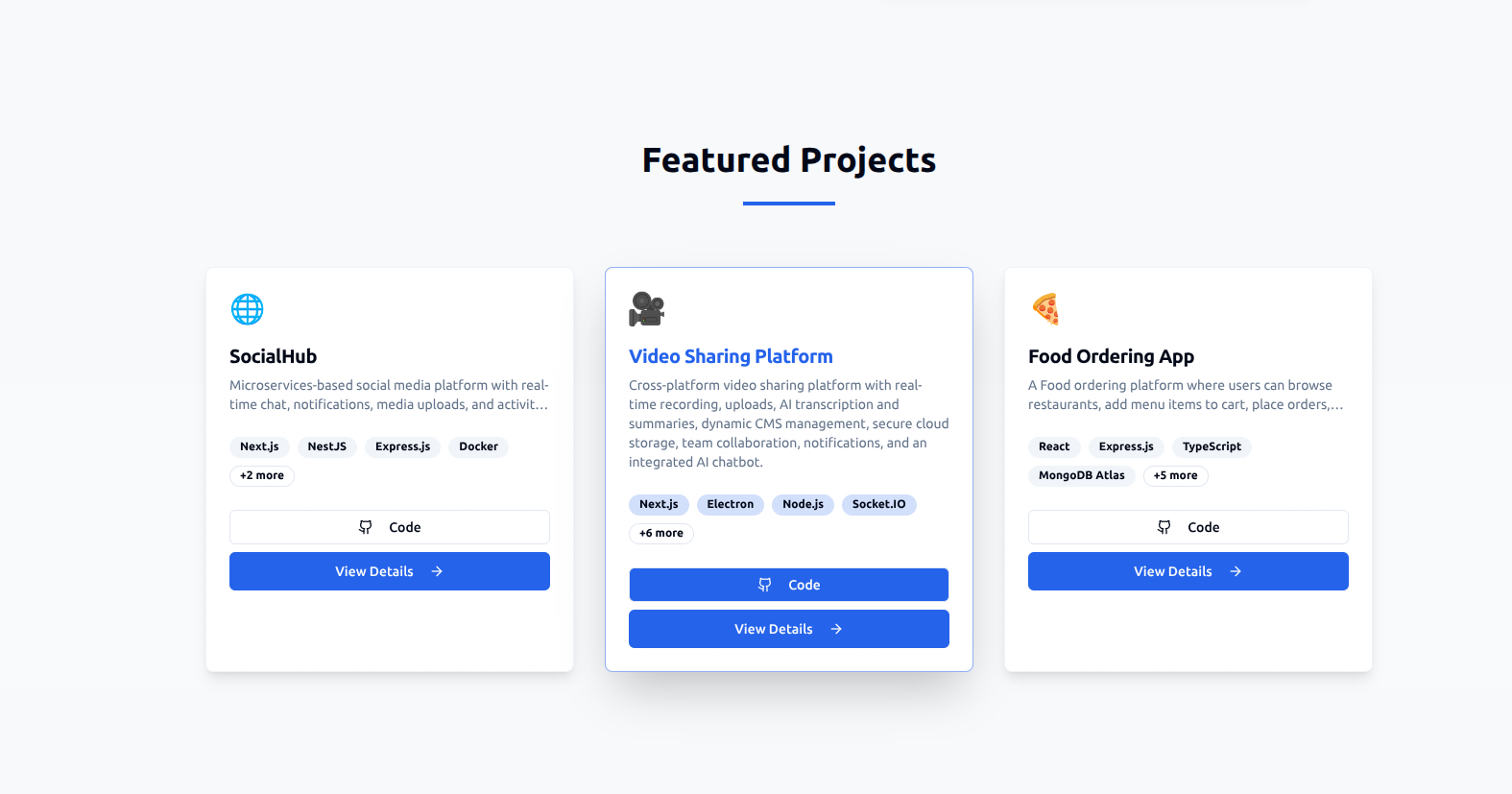 Modern Interactive Developer Portfolio | Devpost