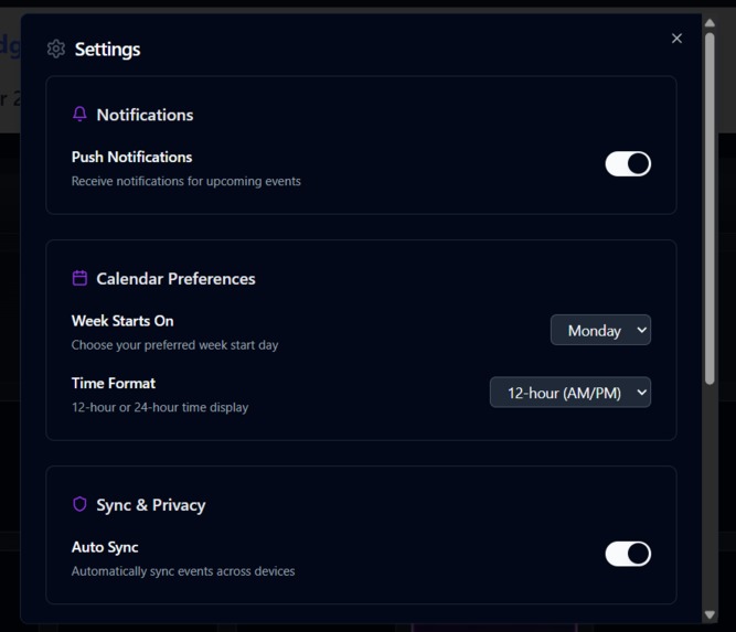 EventBridge-Your-Calendar-s-Best-Friend – screenshot 4