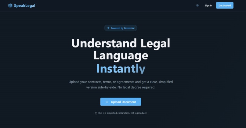 Speak Legal – screenshot 5