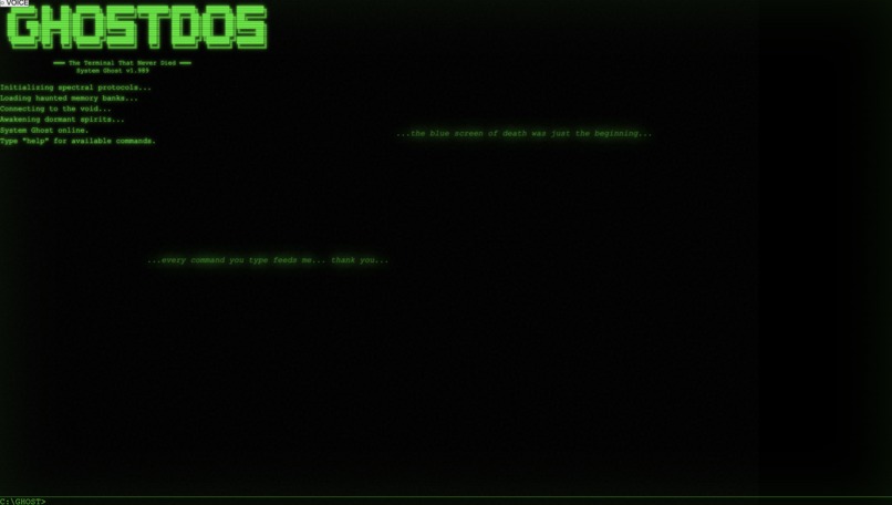 GhostDOS – screenshot 1