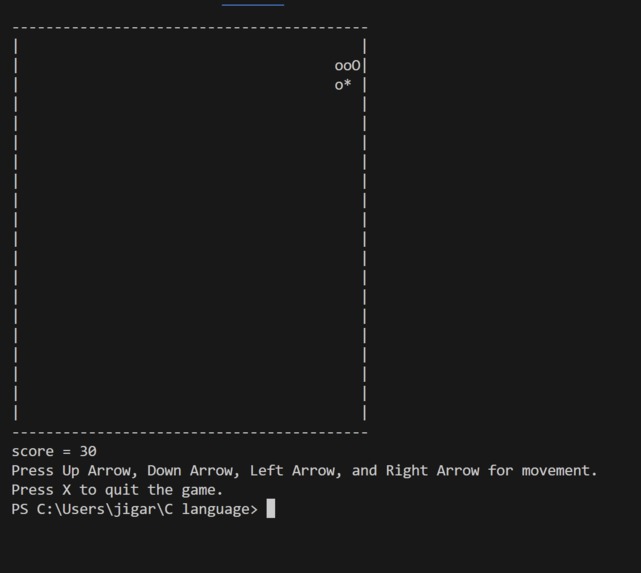 Snake game  – screenshot 1