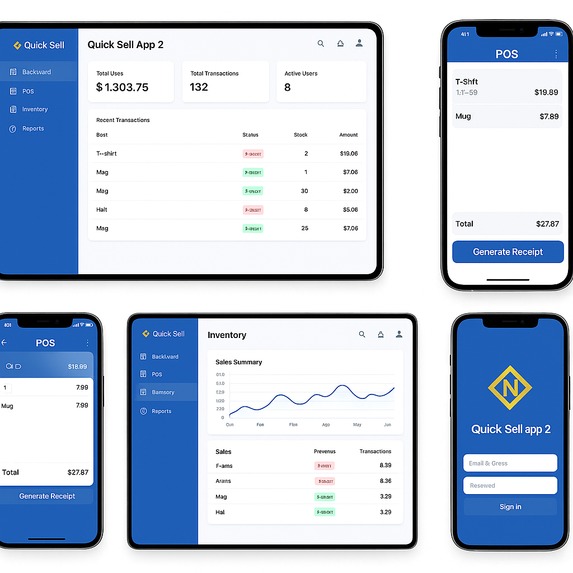 Quick sell app – screenshot 1