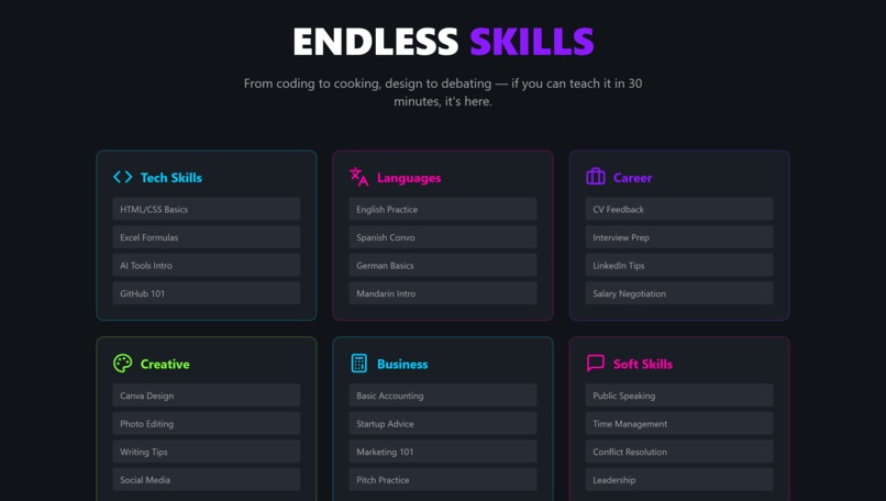 SkillSpill – screenshot 2