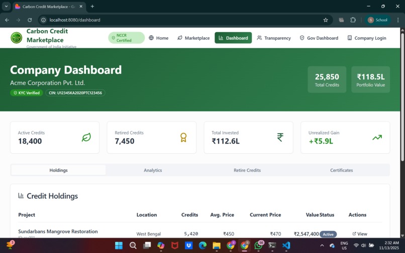 BlueLedger – screenshot 2