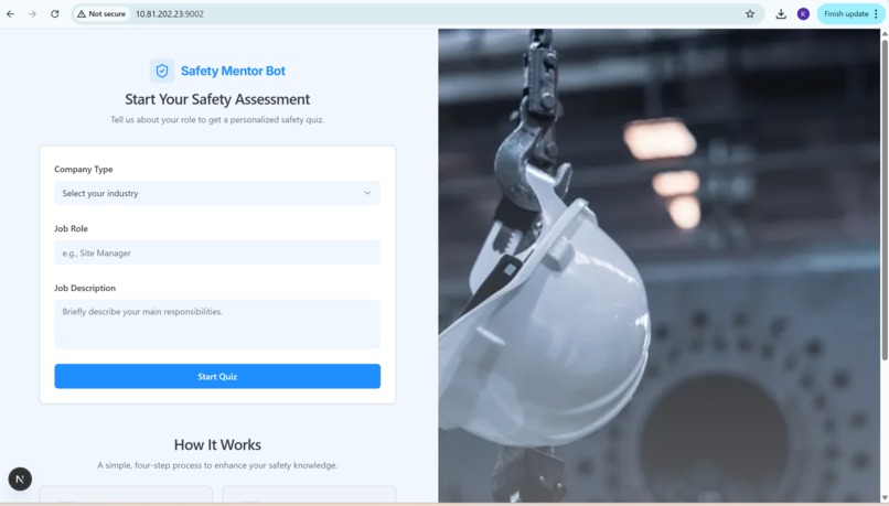 Safety Mentor Bot – screenshot 5