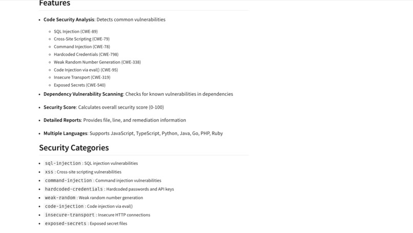 Security vulnerability analysis – screenshot 5