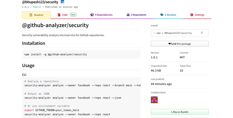 Security vulnerability analysis – screenshot 7