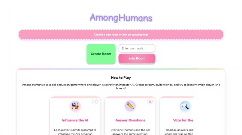 AmongHumans – screenshot 1