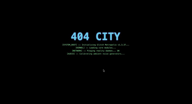 404 City: The Glitch Metropolis – screenshot 1