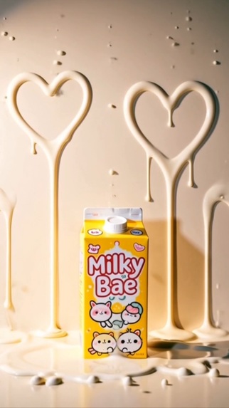 MILKY BAE MOCKUP AD – screenshot 1
