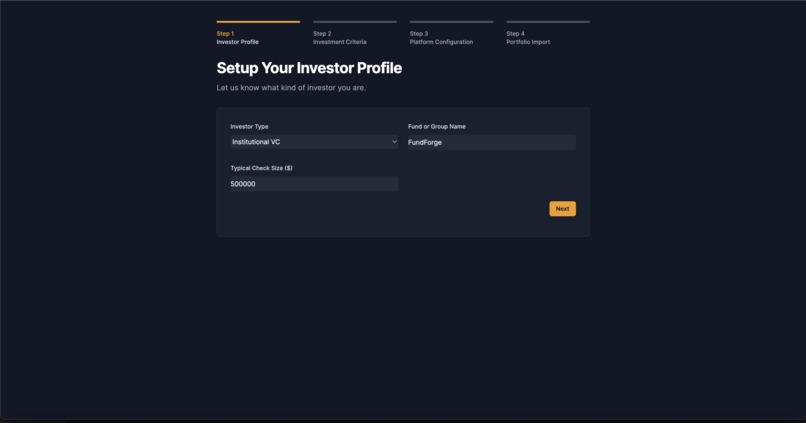 FundForge - AI Business Plan Creator App – screenshot 3