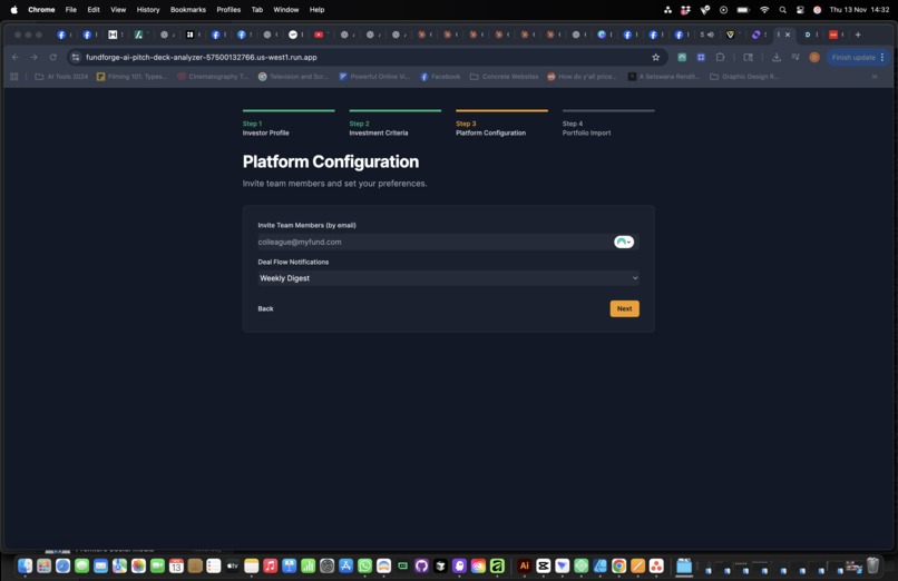 FundForge - AI Business Plan Creator App – screenshot 6