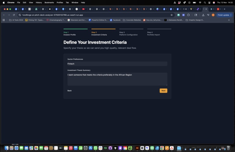 FundForge - AI Business Plan Creator App – screenshot 7