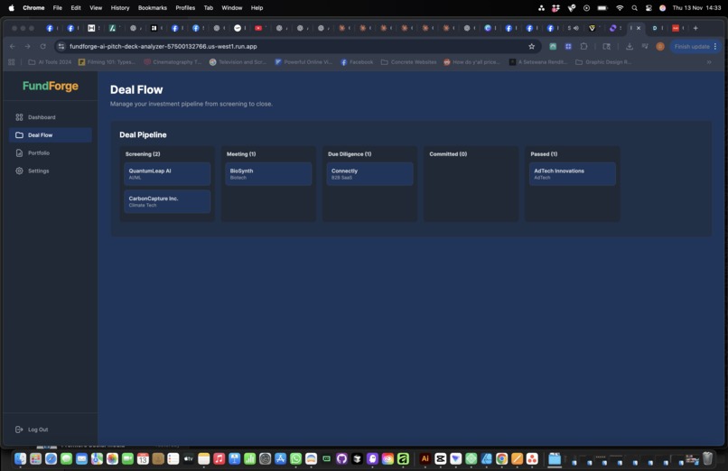 FundForge - AI Business Plan Creator App – screenshot 8