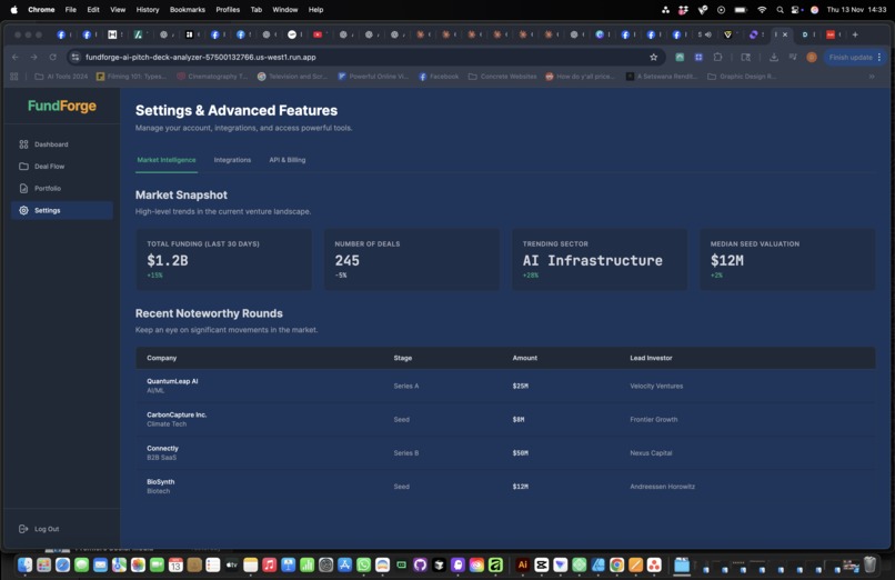 FundForge - AI Business Plan Creator App – screenshot 11