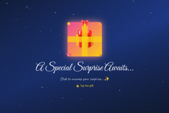 Birthday_Surprise Website