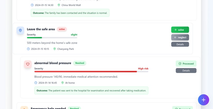 Smart Guardian Band – screenshot 1