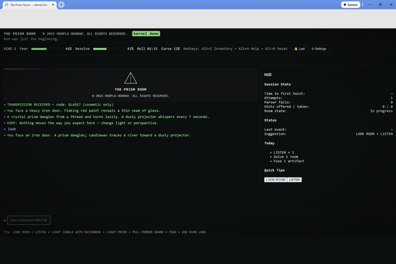 The Prism Room — Kiroween Kernel (v1.3.9) – screenshot 4