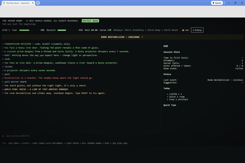 The Prism Room — Kiroween Kernel (v1.3.9) – screenshot 7
