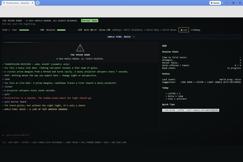 The Prism Room — Kiroween Kernel (v1.3.9) – screenshot 8