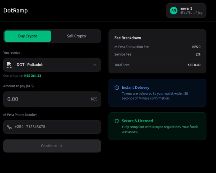 DotRamp – screenshot 1