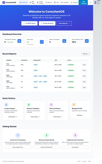 ConsultantOS – screenshot 1