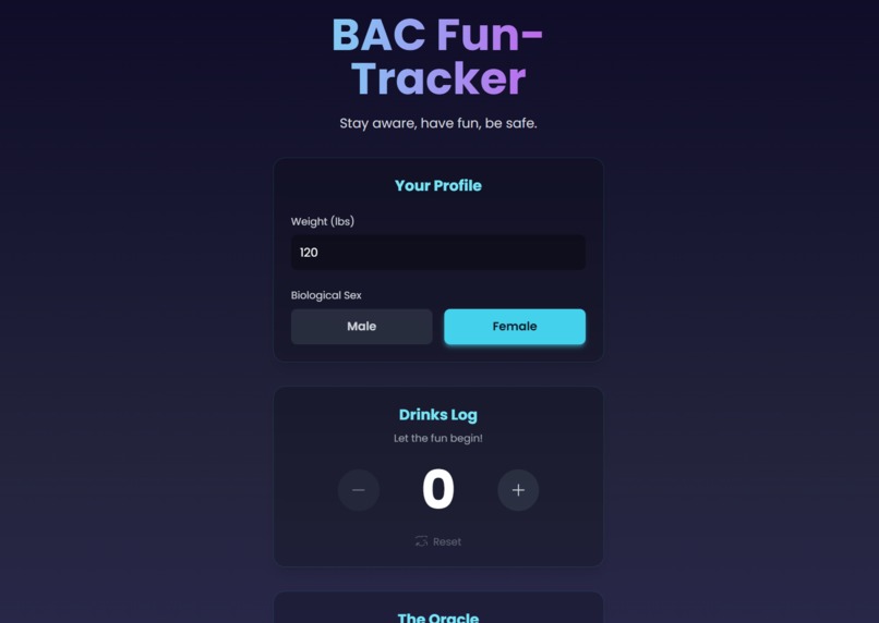 BAC Fun-Tracker – screenshot 1