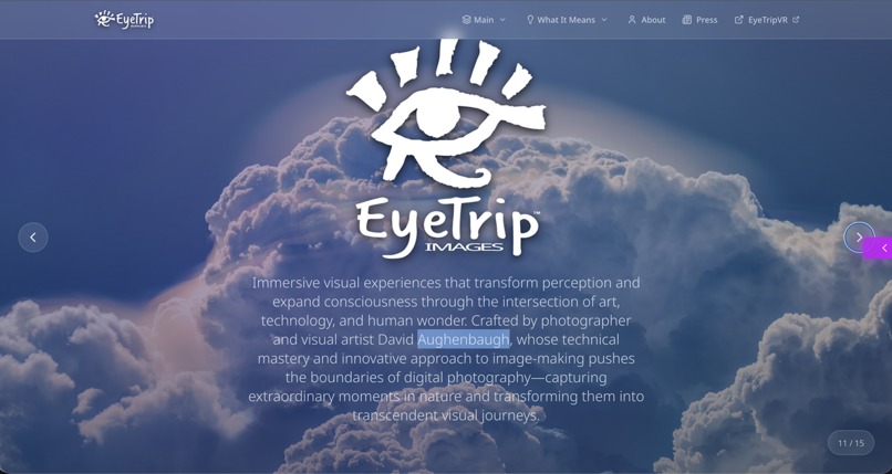 EyeTripImages and EyeTripVR – screenshot 4
