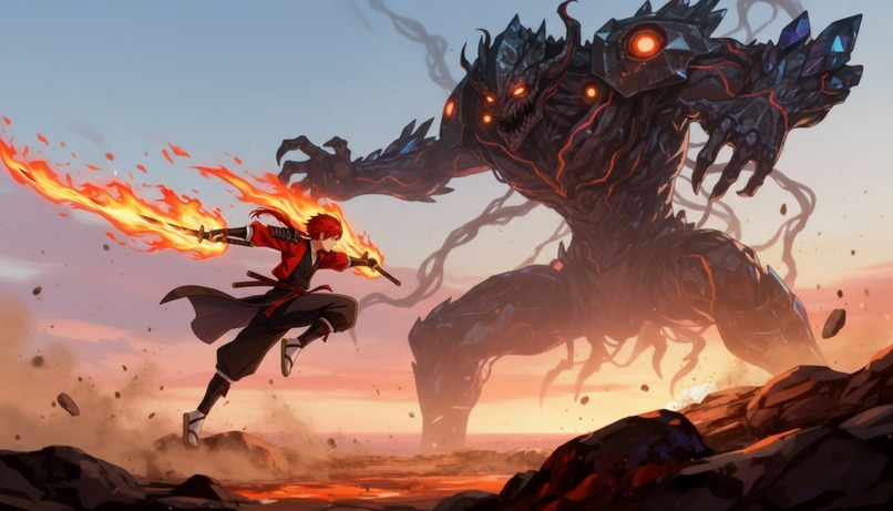 Flameblade of the Otherworld - 異界の焔刃 – screenshot 1